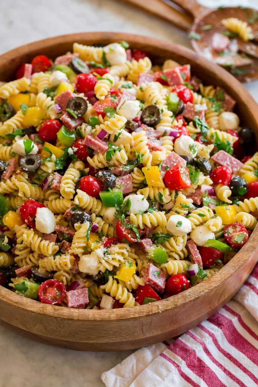 Italian Pasta Salad Recipe - Cooking Classy