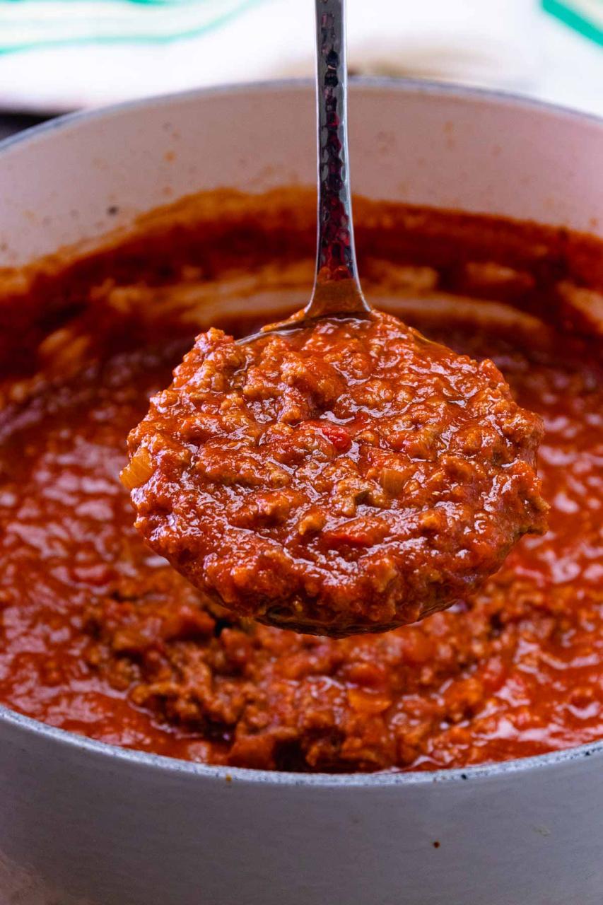 Easy Homemade Spaghetti Sauce - A Southern Soul
